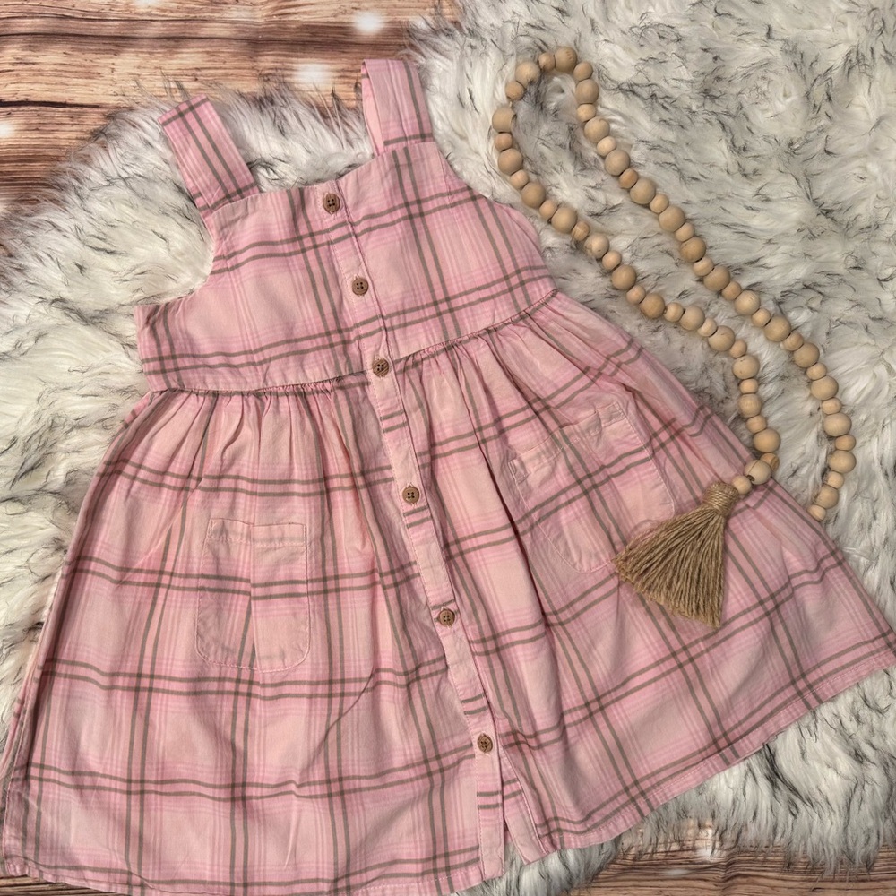 Baby B’Gosh Pink Plaid Toddler Dress